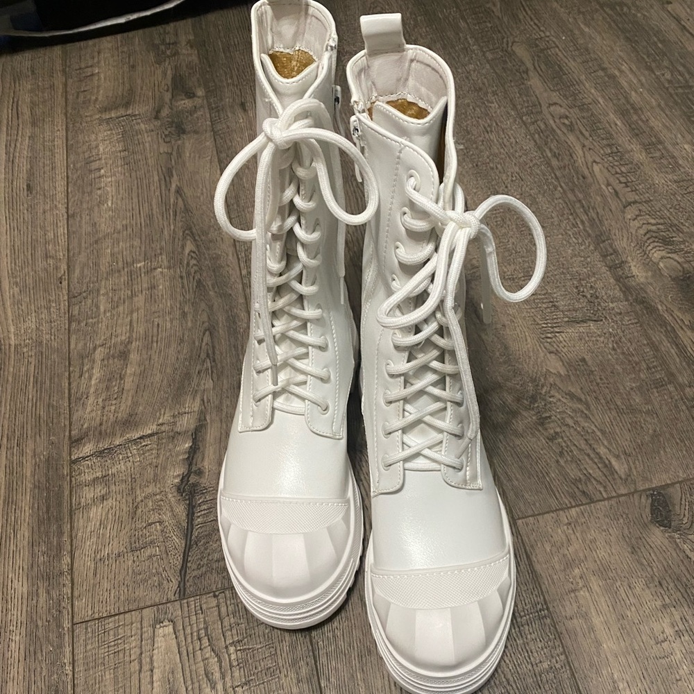 White boots